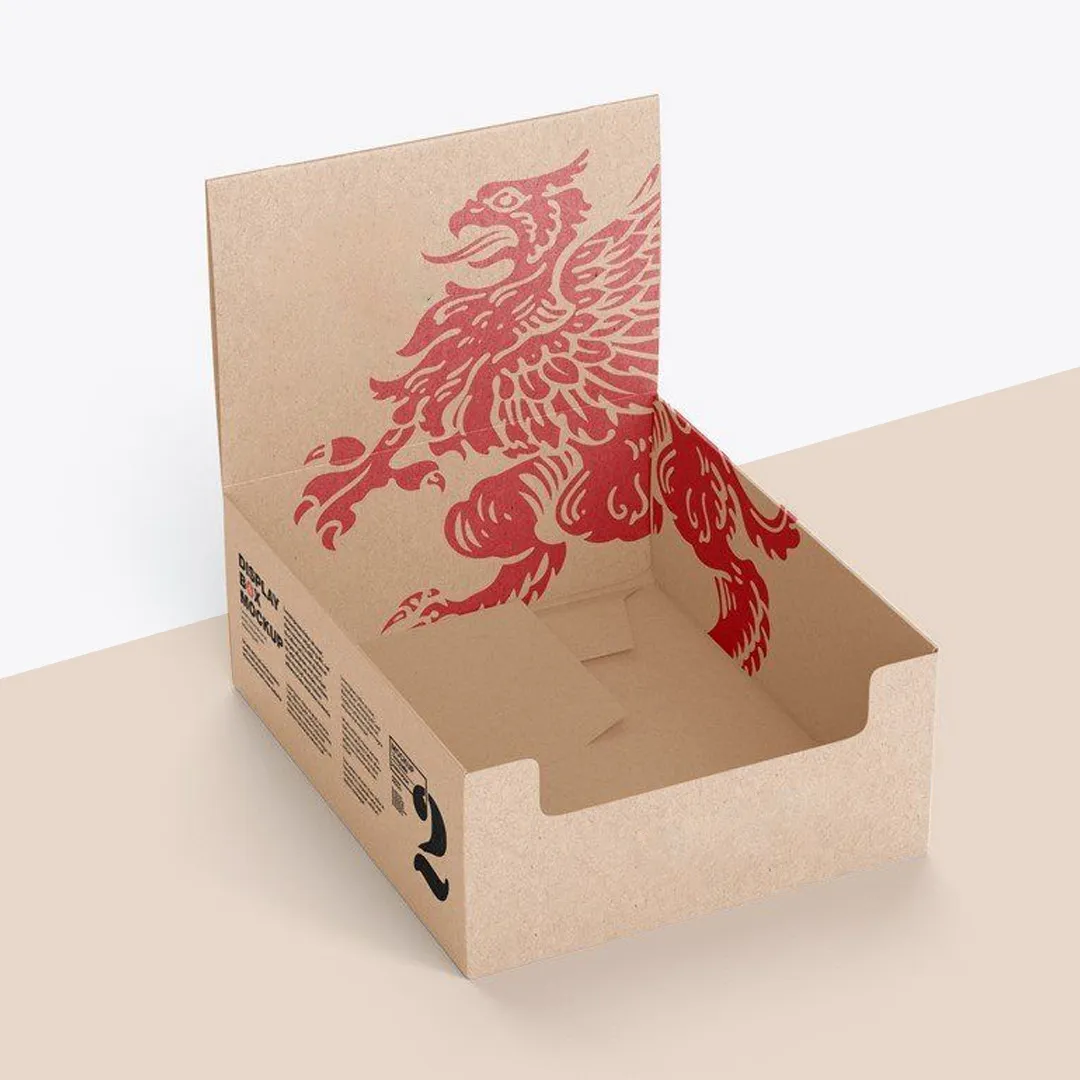 Cardboard Display Boxes — custom printed display box