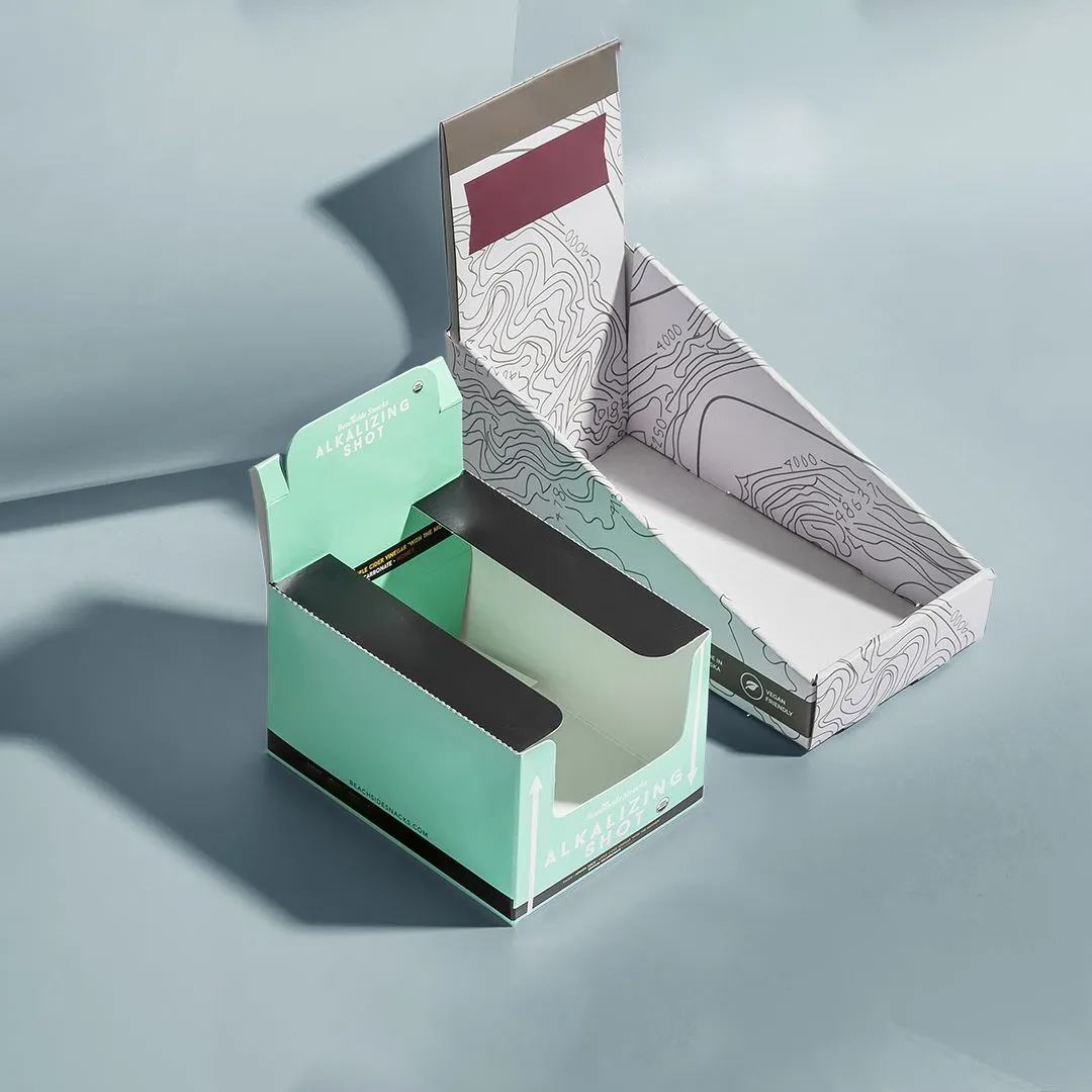 Corrugated Display Boxes — custom printed display box